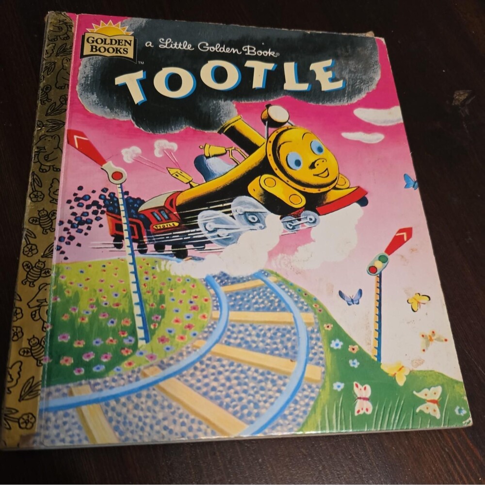 Vintage 1945: Little Golden Book TOOTLE by Gertrude Crampton and Golden Books